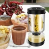 High Borosilicate Glass Pickle Jar for Cucumbers Onions Carrots Airtight Pickle Hourglass Jar Reusable Pickle Juice Separator 1