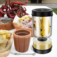 High Borosilicate Glass Pickle Jar for Cucumbers Onions Carrots Airtight Pickle Hourglass Jar Reusable Pickle Juice Separator 1