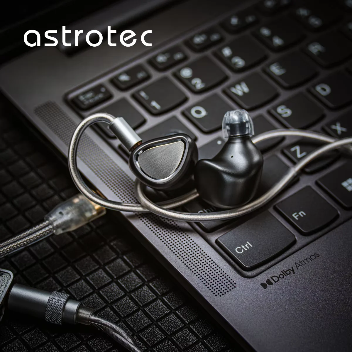 astrotec ATS-01 Archimedes 有線イヤホン Astrotec Archimedes ATS-01」 14.8mm平面ドライバー+ピエゾ構成
