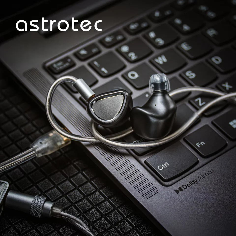 イヤホン astrotec Archimedes ATS-01 Astrotec Archimedes ATS-01」 14.8mm平面ドライバー+ピエゾ構成