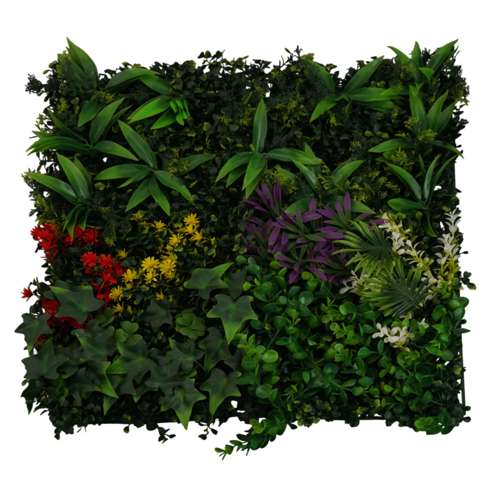 Indoor Outdoor Garden Artificial Plant Wall Indoor Decoration Dense Foliage Easy Installation Environment Safe No Maintenance