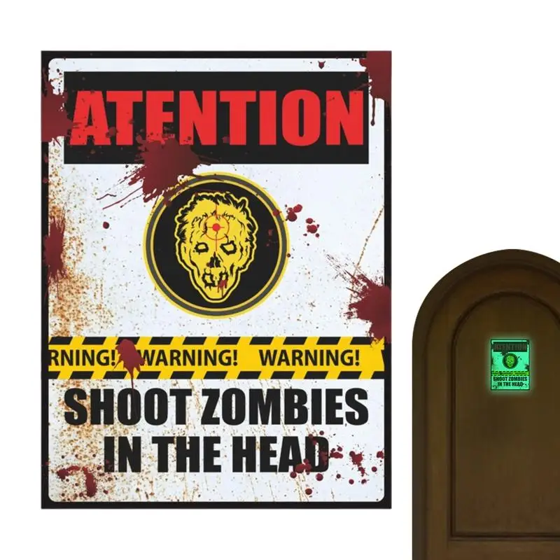 

Знаки внимания, декор на Хэллоуин, настенные украшения на Хэллоуин, наклейки, праздничные украшения для дома с привидениями