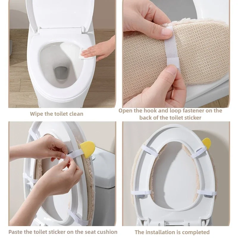 Cartoon Toilet Seat Covers Cushion Kids Toilet Training with Handle Toilet Sticker 4Season Universal Seat Cover Sticker Cushion 5