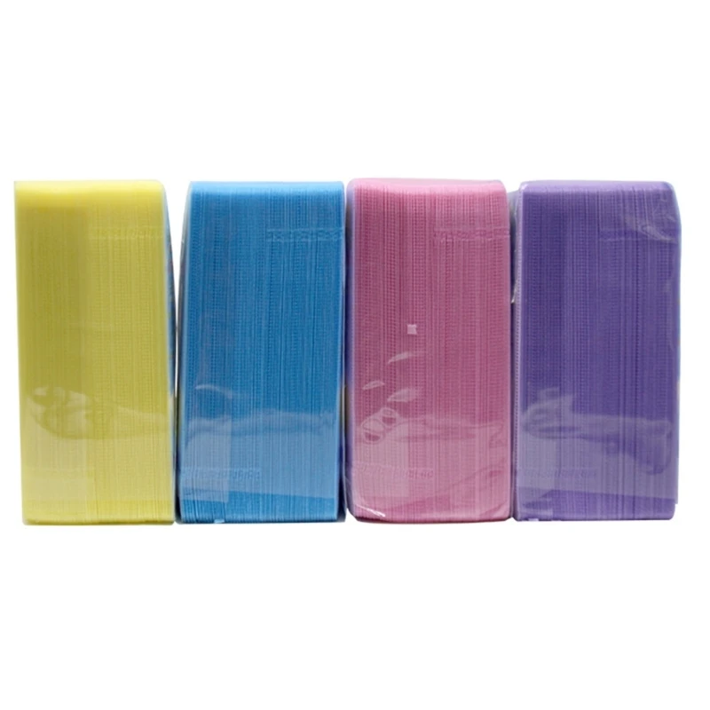 서리로 덥은 창 VCD 디스크 커버가있는 100Pcs 12CM 플라스틱 봉투 케이스 보호대 용 보호 슬리브 보관함