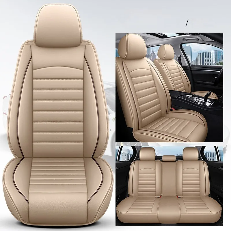 Funda-Universal-de-cuero-para-asiento-de-coche-Protector-de-accesorios ...