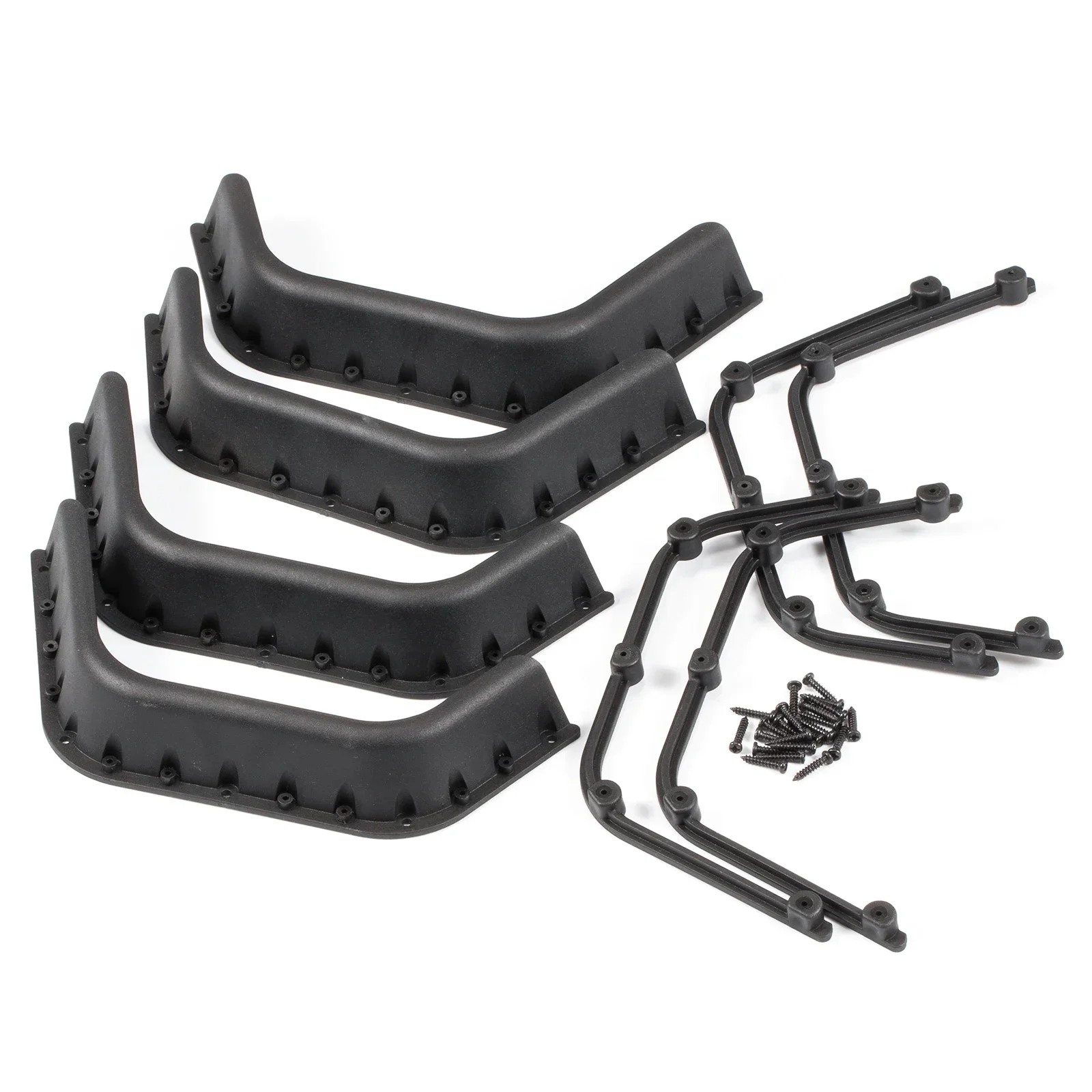 RC Crawler dekorieren breites Kunststoff-Kotflügelverbreiterungsset für 1/10 RC Crawler Gelande II Defender D90 D110 RC4WD Körper – Detail 5