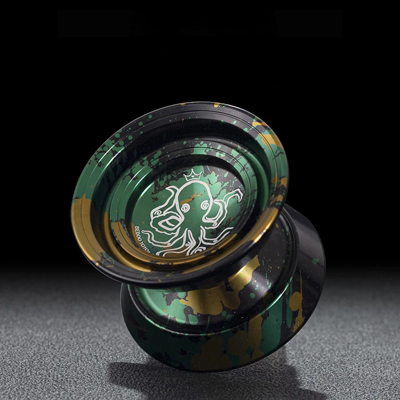 Metal Yoyo Magic YOYO Profissonal Aluminum Alloy Unresponsive Yoyo 10 Ball U-bearing for Advanced Player Toys for Kids