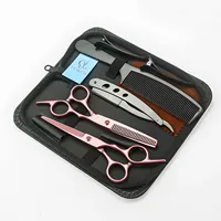 Professional Hairdressing Scissors Home Set Flat Teeth Thinning Cutting Hair Scissor Tool Hair Cutting Scissors