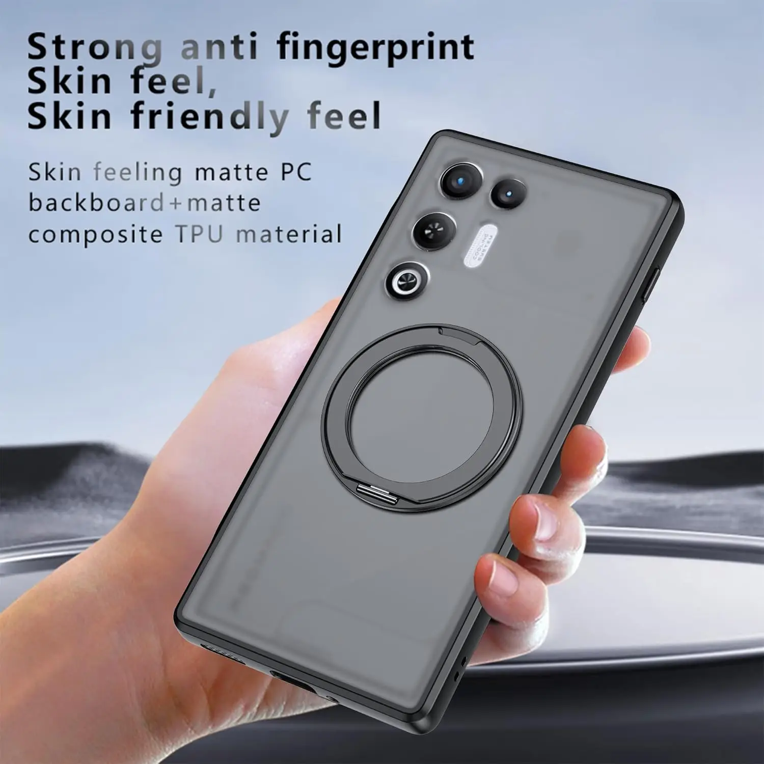 360° Rotating Kickstand Magnetic Wireless Charging Shockproof Cover Case