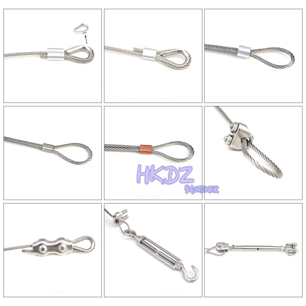 1 1.2 1.5 2 2.5 3 4 5 6 8 10-20mm 304 Stainless Steel Rope Wire Rope Alambre Cable Softer Fishing Lifting Cable 7X19 Structure stainless steel wire,stainless steel cable rope kits,steel wire rope