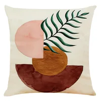 New Abstract Geometry Modern Art Pillows Case Linen 30X30/45X45/50X50CM Print Cushions Case Sofa Couch Chairs Decorative Pillows 6