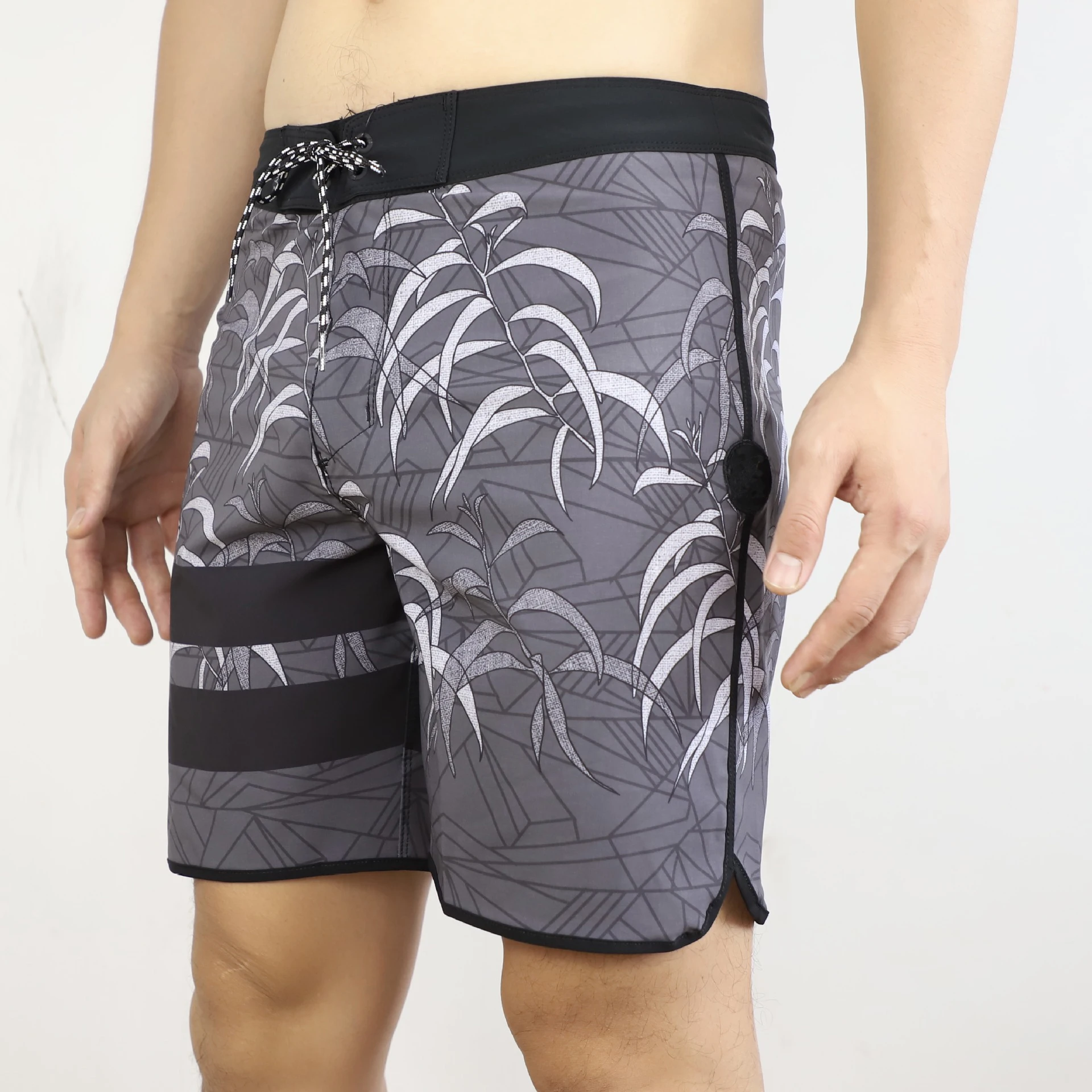 Summer New Fashion Brand Men Beach Shorts Bermuda Board Shorts Swim Shorts Waterproof Quick Dry Casual Diving Surfwear Swimwear 5