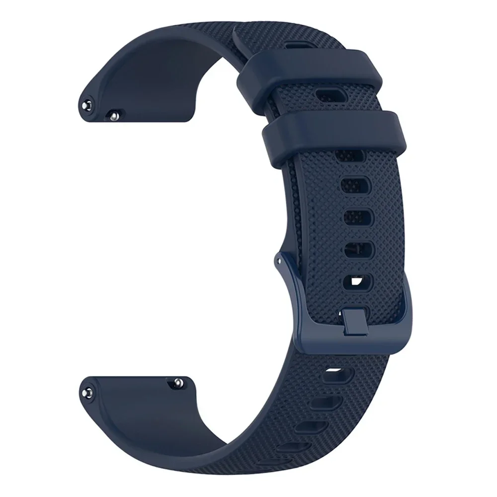 22mm Sport Silicone Smartwatch Band - Versatile Replacement Strap in Vibrant Colors