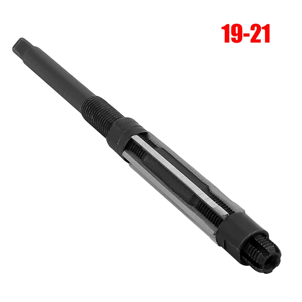 10-26mm H8 Adjustable Manual Chuck Reamer 6 Flutes HSS Metal Round Hole Cylindrical Ream Reaming Cutter For Reaming Hole 4
