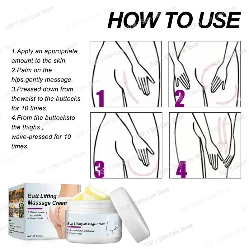 Sexy Hip Buttock Enlargement Effective Hip Lift Up Buttock Massage Butt Beauty Enhance Big Ass Product