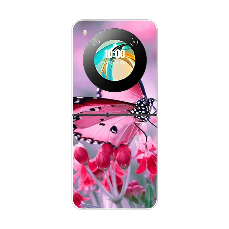 Stylish Animal Pattern Protective Transparent Phone Case - Hard Shell Cover