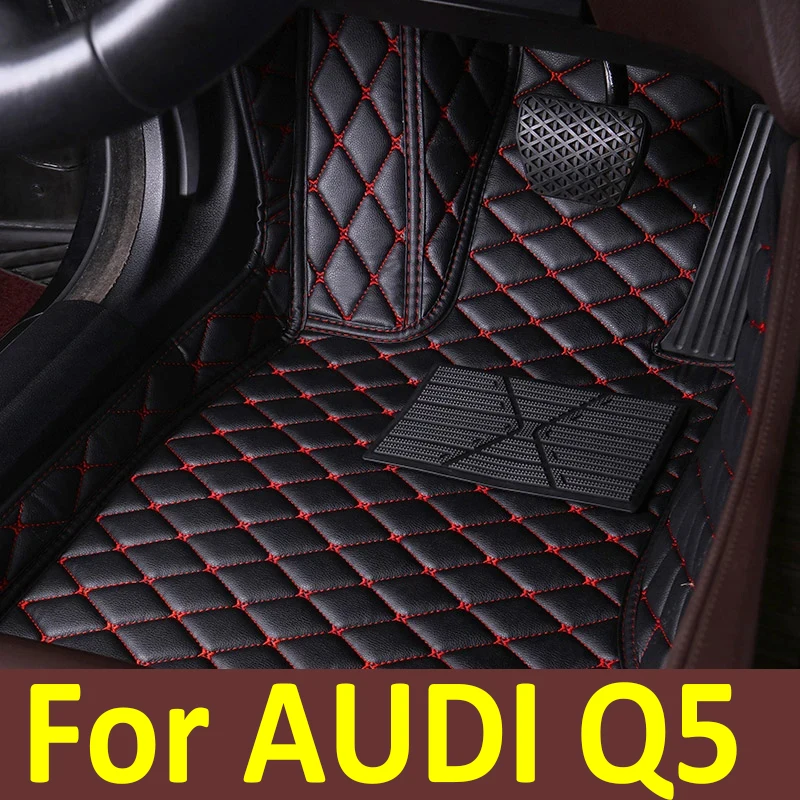

Car floor mats for AUDI Q5 2009 2010 2011 2012 2013 2014 2015 2016 2017 Custom auto foot Pads automobile carpet cover