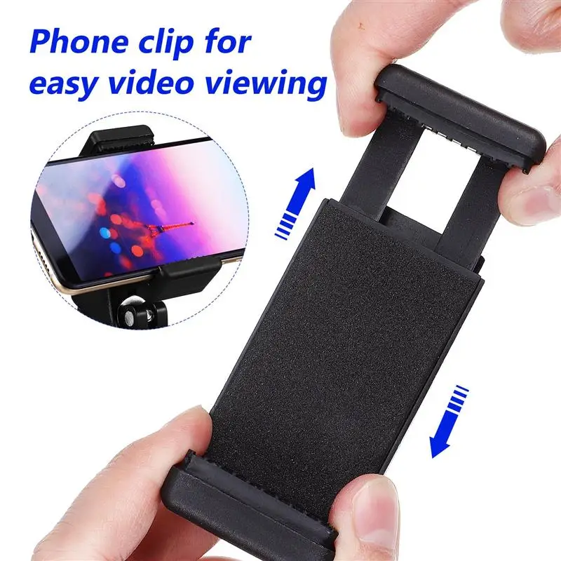 Soporte de micrófono ajustable para teléfono, Clip de montaje para música, 1 Juego - Imagen 4