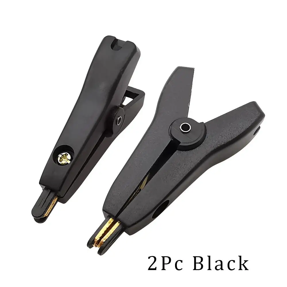 Battery Metal Test Clips Electrical LCR Kelvin Clip Copper Brass Alligator Clamp LCR Kelvin Alligator Clamp Flat Crocodile Clip alligator clips,alligator clip adapter