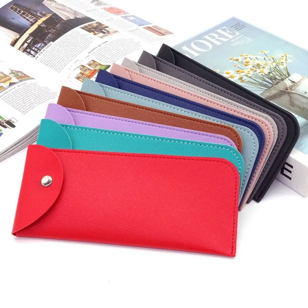 

New Soft Pu Leather Glasses Bag Fashion Glasses Protective Case Women Men Unisex Portable Sunglasses Boxes Eyewear Accessories