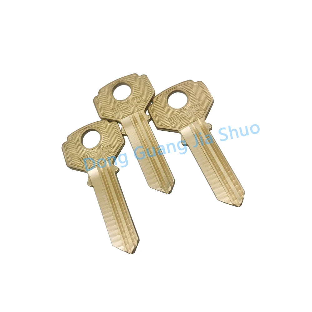50pcs JS A022 Everyday key blanks Wooden door lock key blank
