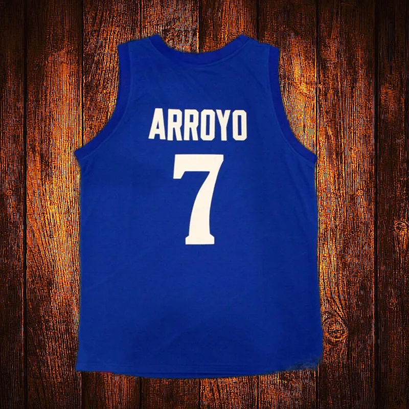 2004 Carlos Arroyo #7 Eddie Casiano #5 Team Puerto Rico Basketball Jerseys Embroidery Youth Kids Adult Any Size And name