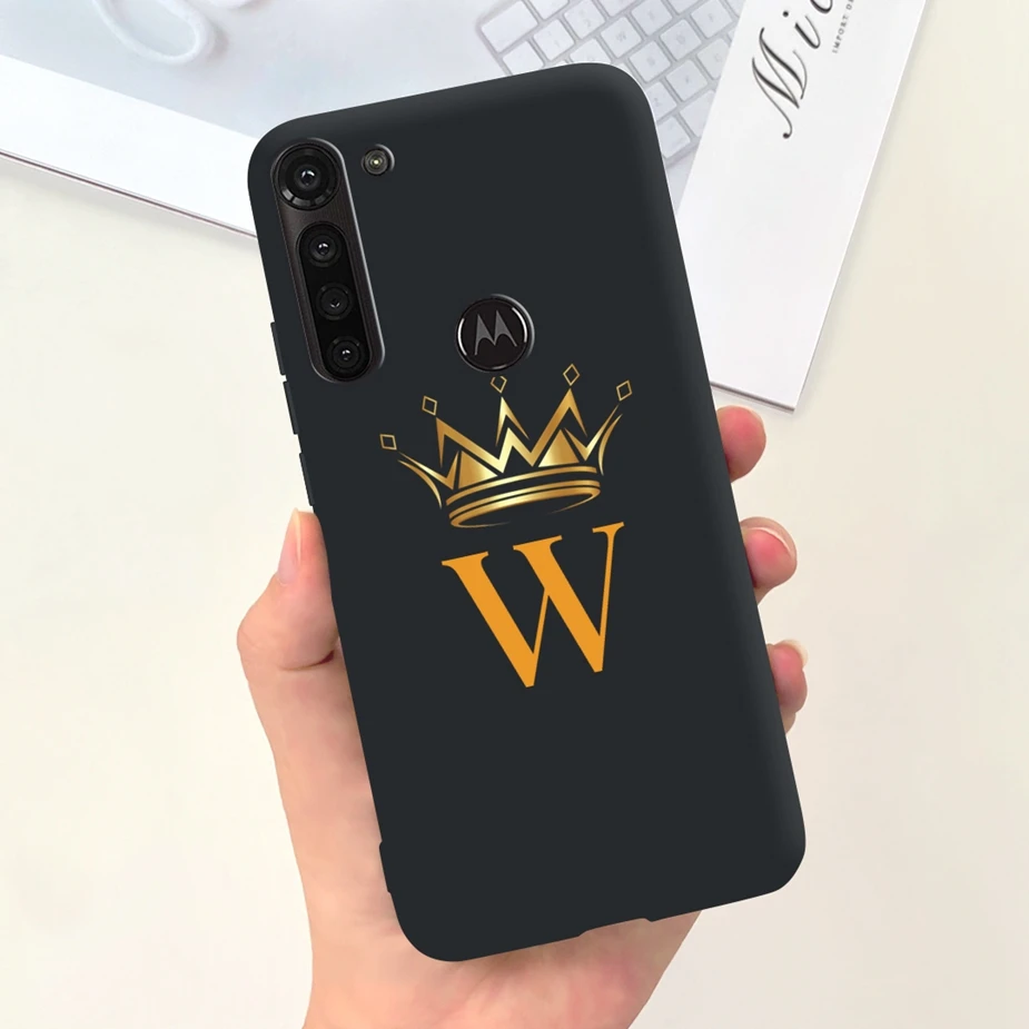 Stylish Art Painted Letters Phone Case - Soft s Coque