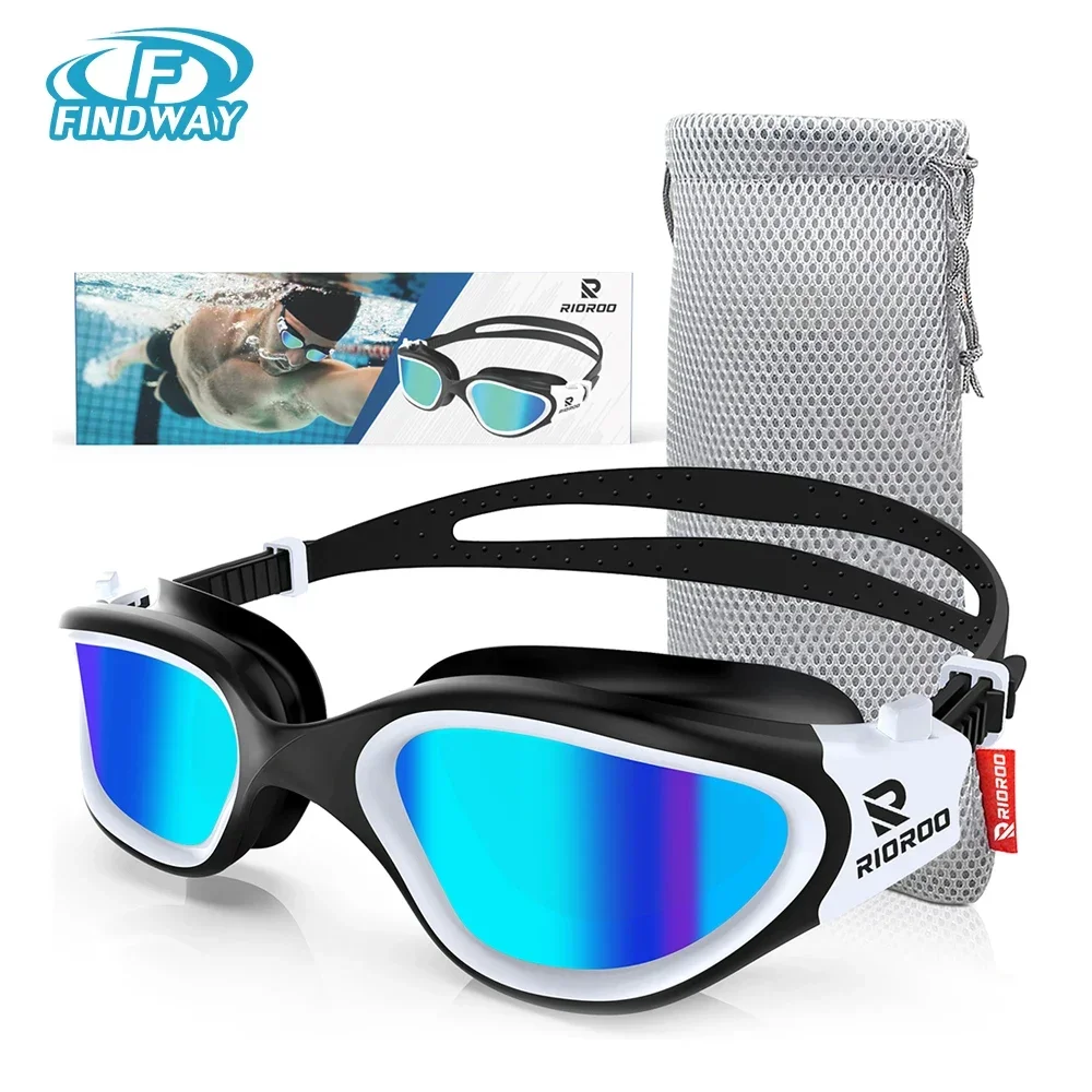 Riorio Lunettes De Natation Adultes, Lunettes Lunettes De Natation,Protection Uv, Antibuée, Avec Riorio Lunettes De Natation Adultes, Lunettes Lunettes De Natation,Protection Uv, Antibuée, Avec