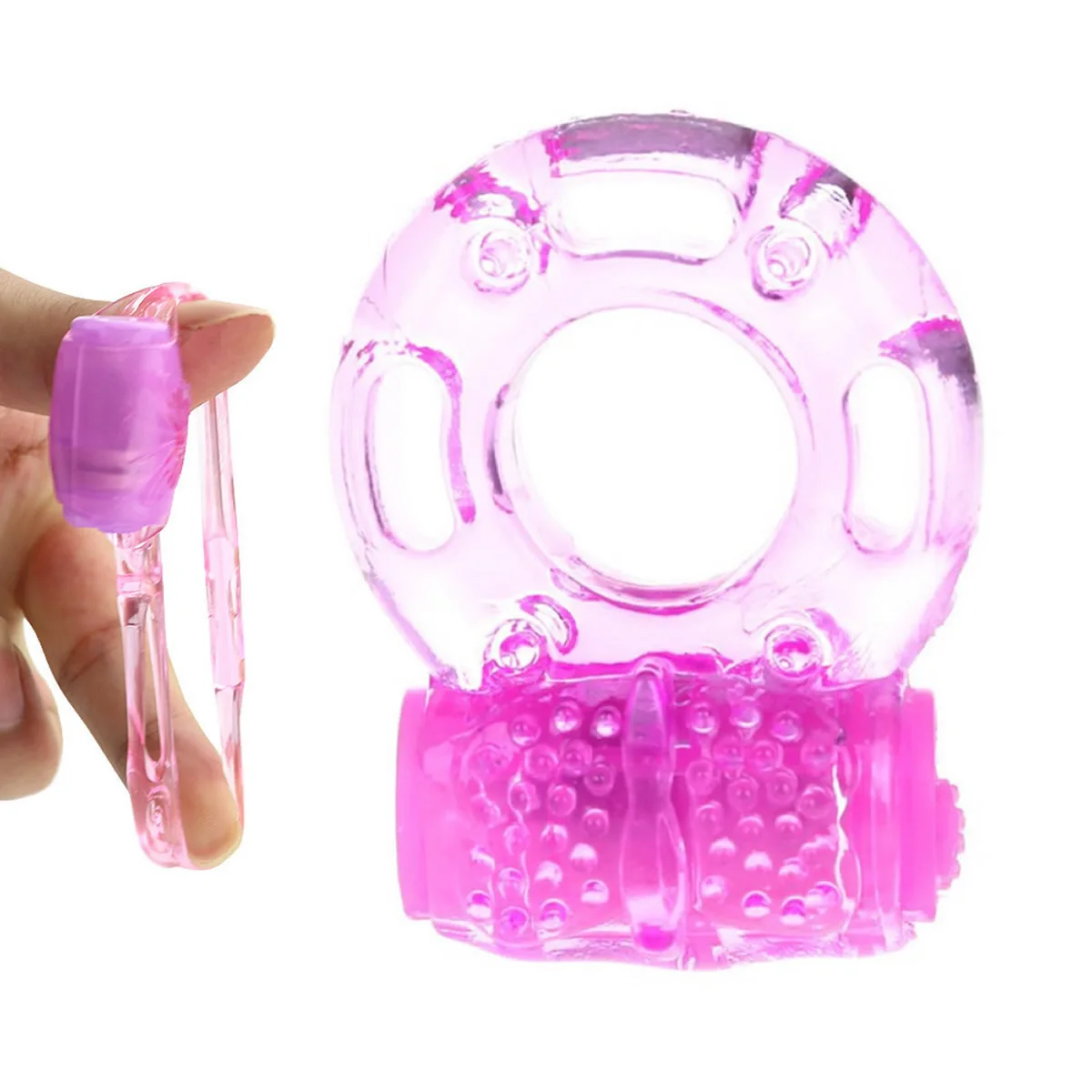 5PCS/KIT Rings Flash In The Night Durable Silicone Sex Toy for Men Male Delay Ejaculation Scrotum Lock Ring_voghion.com