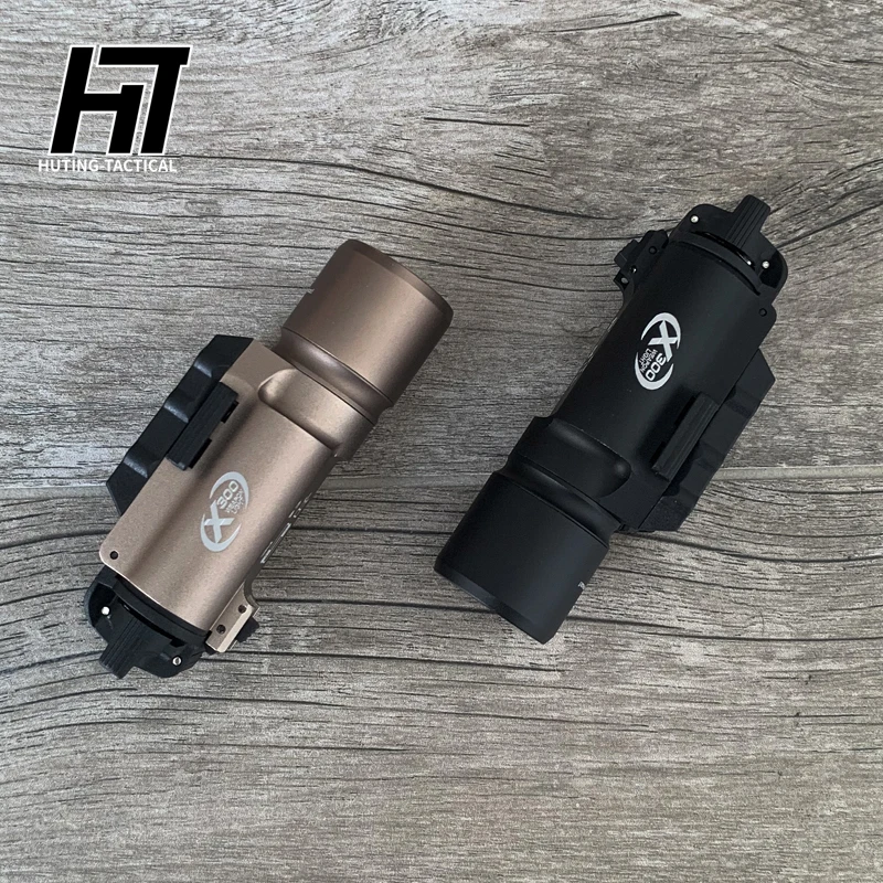 ステンレスカラー　PIERCE BULLT モデルガン Tactical SureFire LOGO X300 Ultra XH35 X300UH-B Weapon Gun