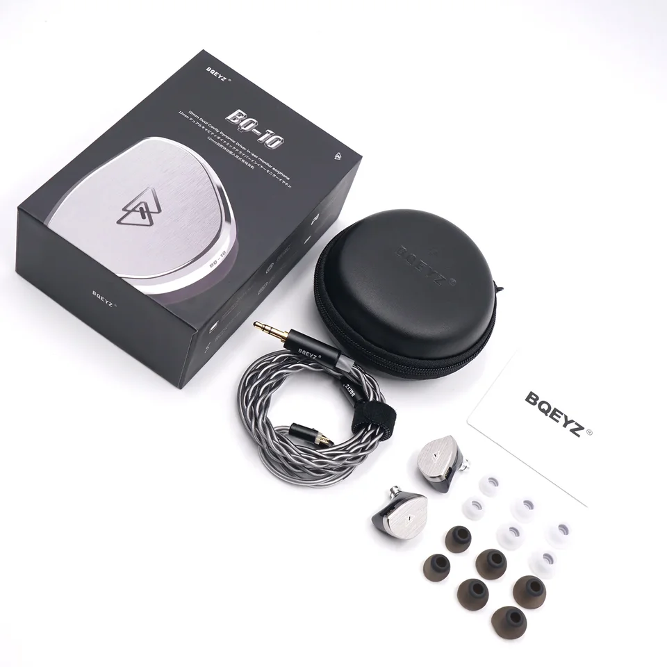 BQEYZ BQ-10 New 12mm PET Dynamic Driver in-Ear Earphones HiFi
