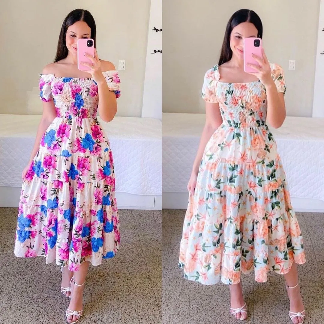 Dress Lengan Panjang Carmina Truffle