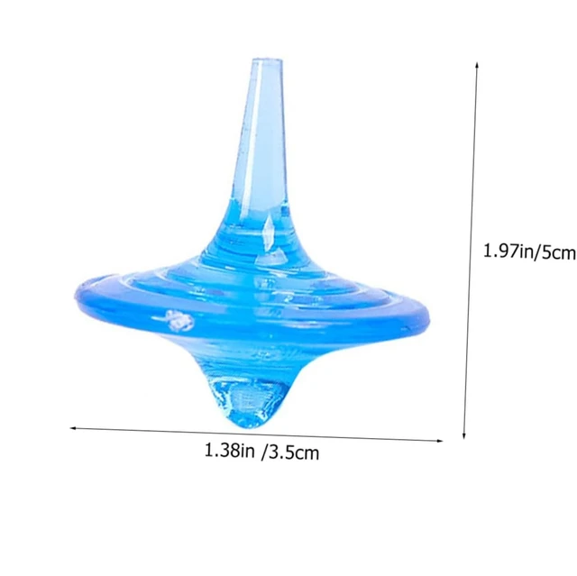 20Pcs Colorful Acrylic Rotating Gyroscopes for Fun Decompression Fidget Tops for Party Favors Birthdays Parties Family Playtime 3