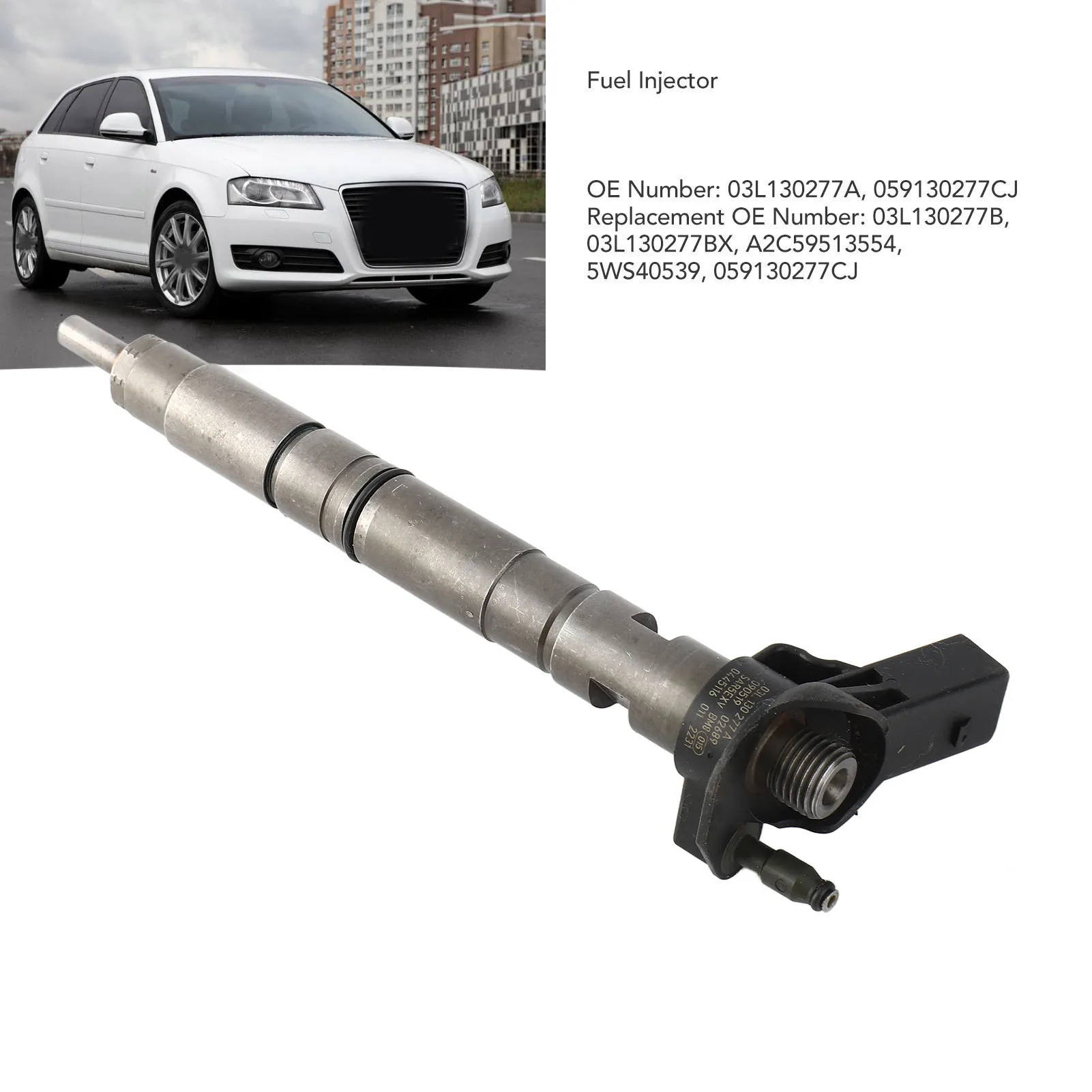 03L130277A Fuel Injector Nozzle - Enhanced Performance Replacement For 03L130277B 03L130277BX