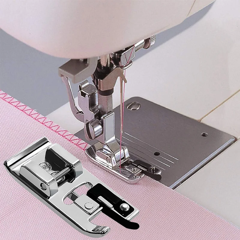Sewing Machine Overlock Vertical Presser Foot Fit For All Low Shank Snap-On Singer Brother Babylock Euro-Pro Janome Kenmore Juki