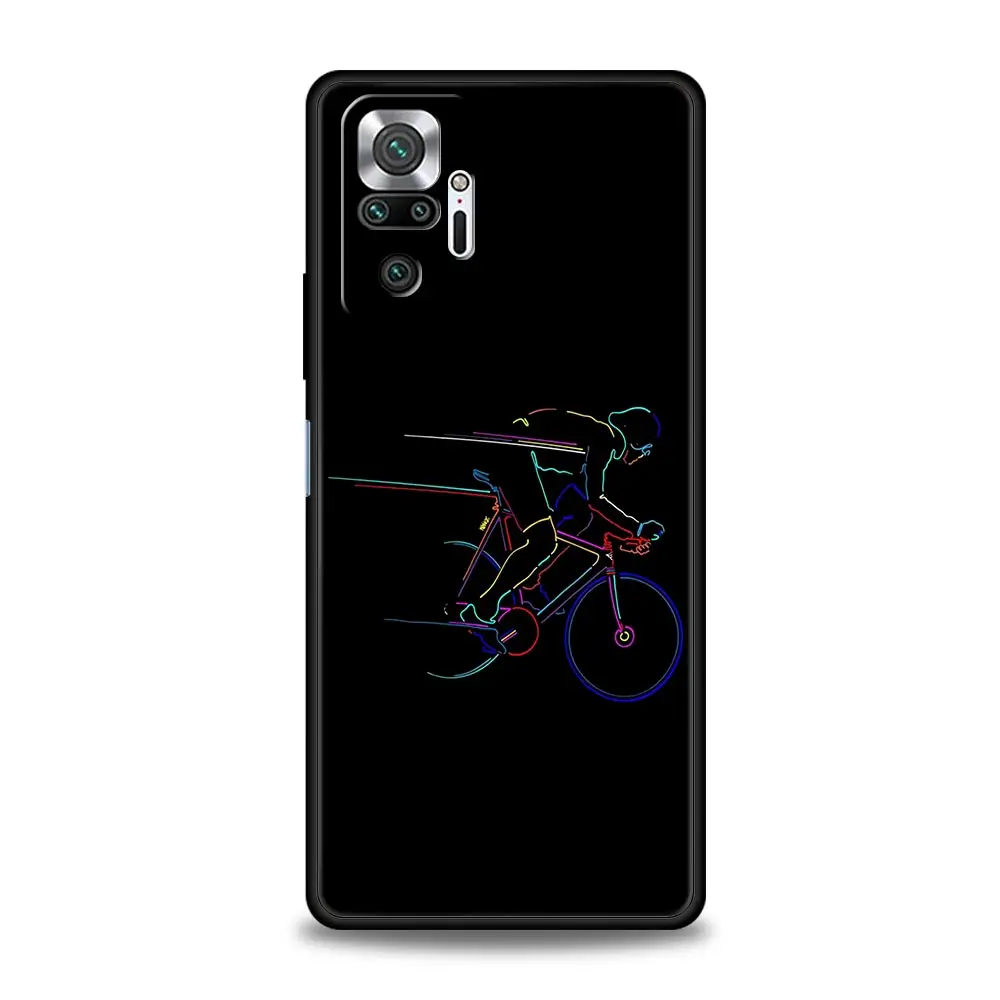 Mountain Bike Art Soft Phone Case