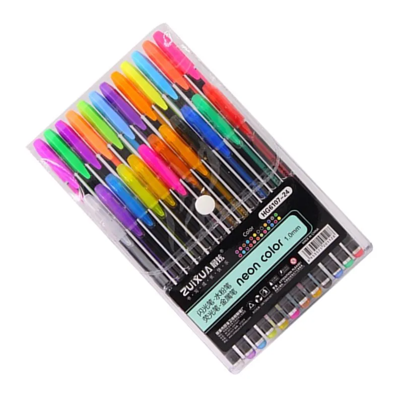 LEERFIE Neon Pastel Color Pens For Art Sketching