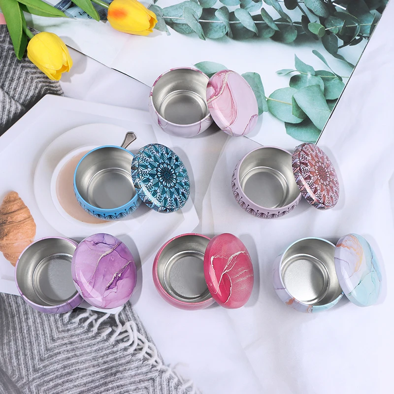 1PC Empty Candle Tin Jars DIY Candle Making Holder Storage Case For Dry Spices Sweets DIY Candle Making Supplie