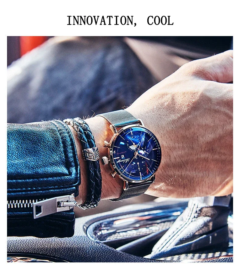 Männer AILANG Uhr Top Design Marke Automatische Uhr Männer Mechanische Taucher Uhren männer Diesel Uhr Minimalistischen männlichen Minimalismus – Detail 20