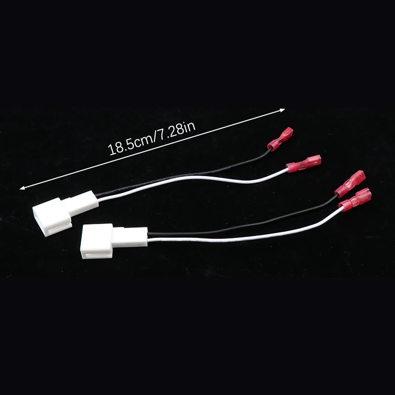 1Pair Car Tweeter Dash Front Speaker Wire Harness Adapter Cable Connector Wiring Cable For Lexus