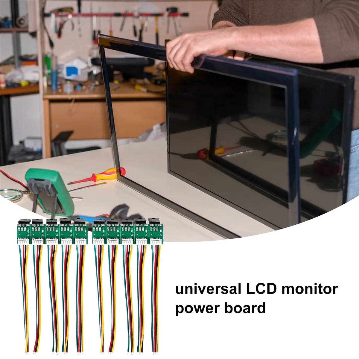 M07K 10PCS CA-888 CA888 15-24 Inch Universal LCD Monitor Power Board Power Module