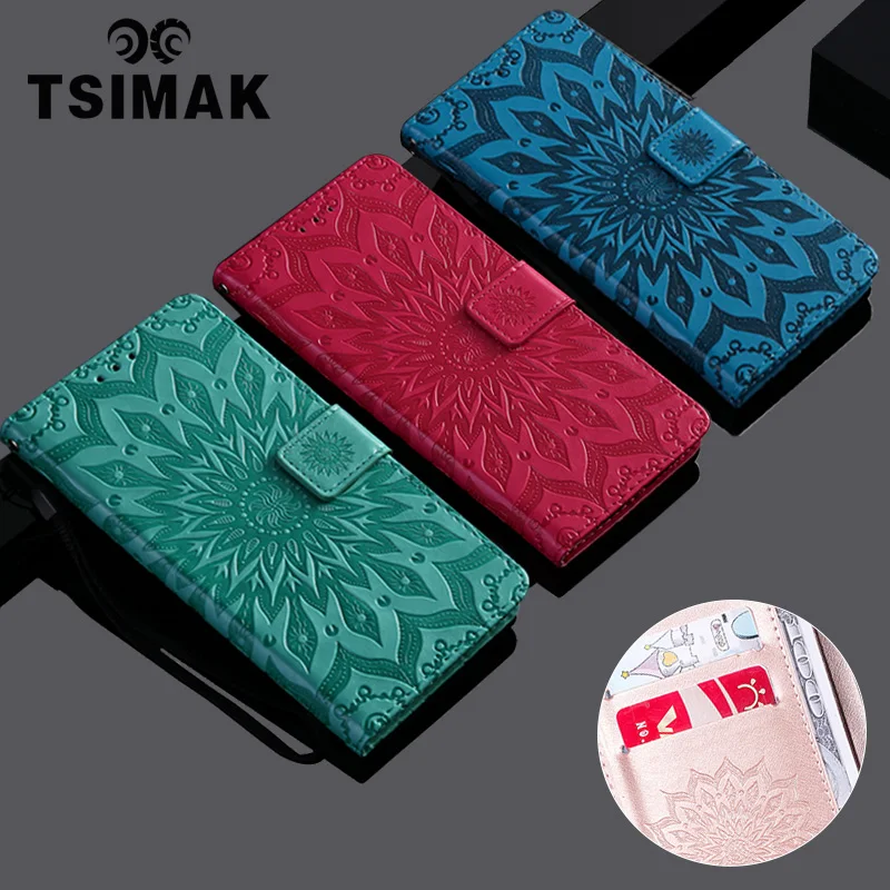 Premium PU Leather Flip Wallet Phone Case Cover