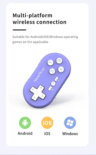 Mini Gamepad Gaming Control Bluetooth For iPhone Android PS4 PS3 Switch Xbox Mobile IOS PC TV Controller Wireless Game Pad Phone - Image 3