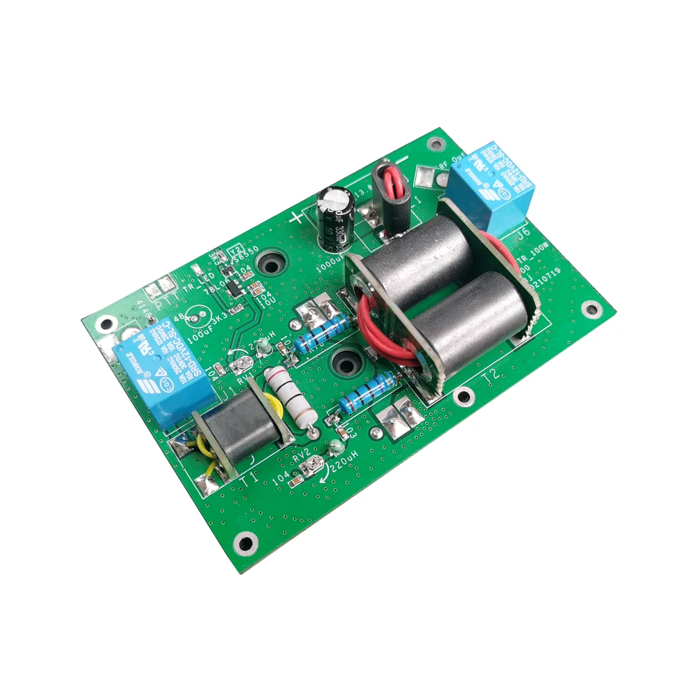 120W 7-14M Linear RF Power Amplifier Automatic Transceiver Switch High Frequency Amateur Radio Short wave RFID SSB AM CW HF Ham rf power amplifier