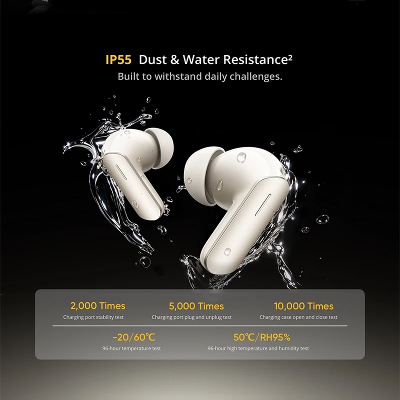 realme Buds Air 7 Global Version Earphone Bluetooth 5.4  Hi-Res LDAC 52dB Noise Reduction 2.0 Wireless Headphone Buds Air7 5