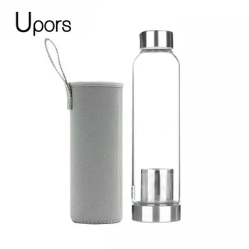 Glass Tea Infuser Water Bottle 1
