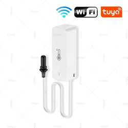 Wireless Smart Temperature and Humidity Sensor with External Probe (WiFi)