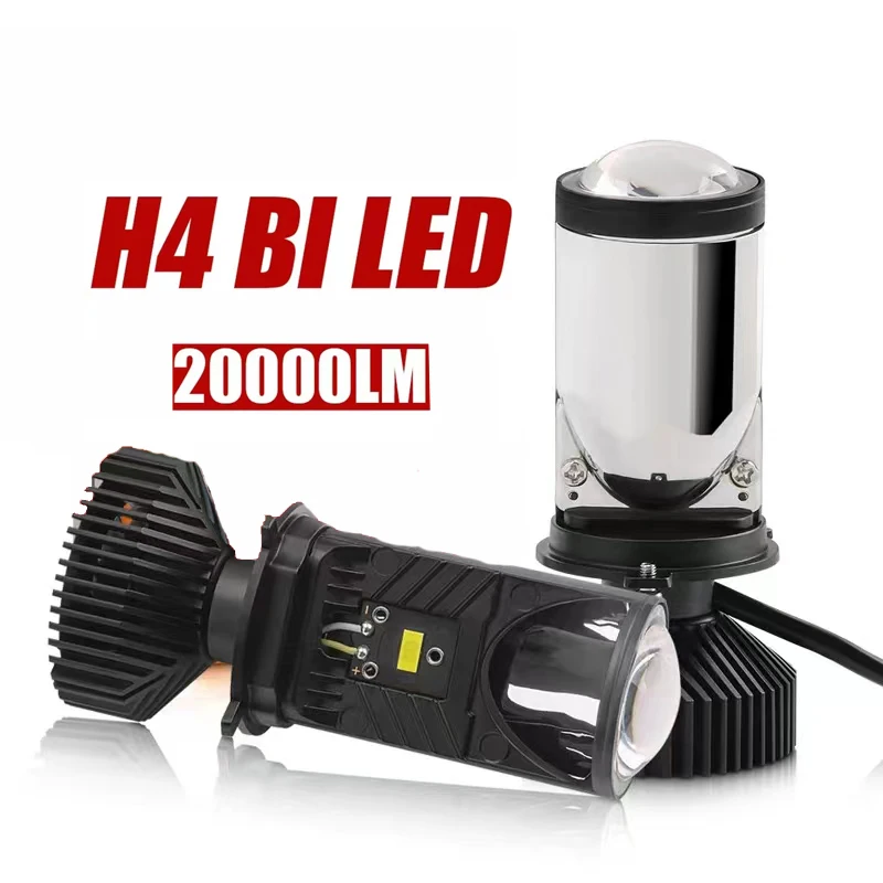 2pcs H4/9003/HB2 LED 헤드라이트 전구 프로젝터 렌즈 Canbus 90W 20000LM 6500K 슈퍼 브라이트 H4 LED 자동차/오토바이용