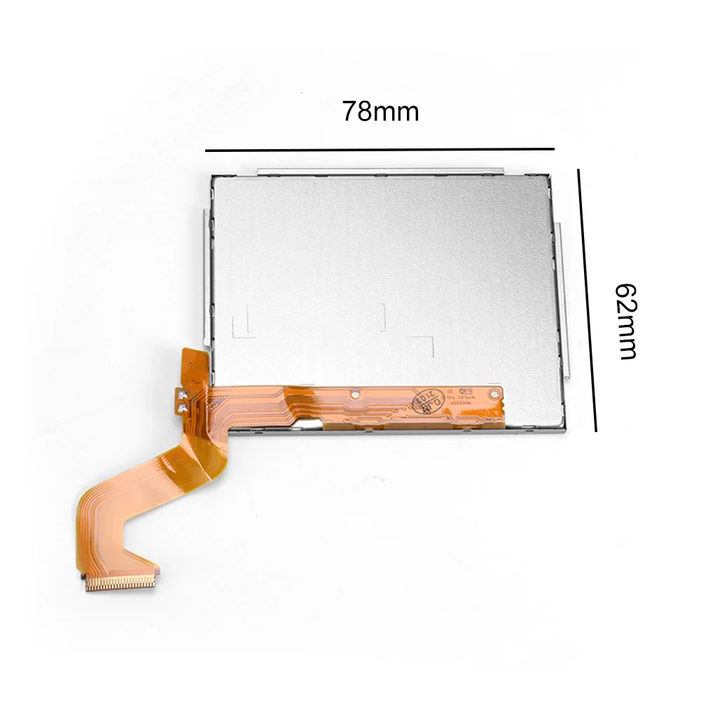 Top LCD Display Screen Lightweight Top Upper Screen Easy Installation Controller LCD Screen Replacement Parts for NDSI