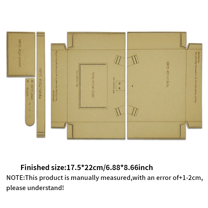 Handbag & Backpack Kraft Templates 5